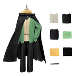 Season 4 Cosplay Costume Natsuki Subaru Green Outfit Adult Male Halloween Carnival Costume