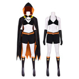 Season 4 Cosplay Costume Shaula Women Black Outfit Adult Female Halloween Carnival Costume
