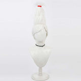 DANDADAN Seiko Ayase Cosplay Wig Heat Resistant Synthetic Hair Adult White Female Carnival Halloween Party Props