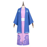 Seshirusu Cosplay Costume Purple Kimono Adult Male Halloween Carnival Costume