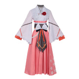 Shunkashuutou Daikousha: Haru no Mai Cosplay Costume  Hinagiku Kayou Pink Outfit Adult Female Halloween Carnival Costume