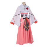 Shunkashuutou Daikousha: Haru no Mai Cosplay Costume  Hinagiku Kayou Pink Outfit Adult Female Halloween Carnival Costume