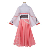 Shunkashuutou Daikousha: Haru no Mai Cosplay Costume  Hinagiku Kayou Pink Outfit Adult Female Halloween Carnival Costume