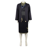 Shunkashuutou Daikousha: Haru no Mai Cosplay Costume Rosei Kantsubaki Black Outfit Adult Male Halloween Carnival Costume