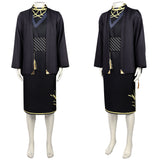 Shunkashuutou Daikousha: Haru no Mai Cosplay Costume Rosei Kantsubaki Black Outfit Adult Male Halloween Carnival Costume