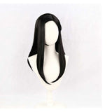 Side Story Nico Robin Black Center-part Long Hair Cosplay Wig Halloween Carnival Costume Accessories