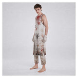 Silent Hill Cosplay Costume Pyramid Head White Outfit Adult Male Halloween Carnival Costume