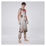 Silent Hill Cosplay Costume Pyramid Head White Outfit Adult Male Halloween Carnival Costume