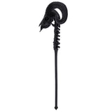 Skeleton King Black Cosplay Wand Halloween Carnival Costume Accessories