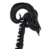 Skeleton King Black Cosplay Wand Halloween Carnival Costume Accessories