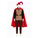 Sleeping Beauty Cosplay Costume Prince Phillip Brown Outfit Adult Male Halloween Carnival Costume