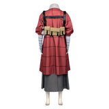 Sparks of Tomorrow Cosplay Costume Kihachi Sakamoto Red Outfit Adult Male Halloween Carnival Costume