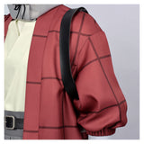 Sparks of Tomorrow Cosplay Costume Kihachi Sakamoto Red Outfit Adult Male Halloween Carnival Costume