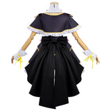 Star Detective Precure Cosplay Costume ​Moria Luluka Black Dress Adult Female Halloween Carnival Costume