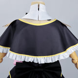 Star Detective Precure Cosplay Costume ​Moria Luluka Black Dress Adult Female Halloween Carnival Costume