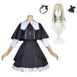 Star Detective Precure Cosplay Costume Moria Luluka Black Outfit ​Adult Female Halloween Carnival Costume