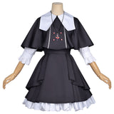 Star Detective Precure Cosplay Costume Moria Luluka Black Outfit ​Adult Female Halloween Carnival Costume