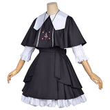 Star Detective Precure Cosplay Costume Moria Luluka Black Outfit ​Adult Female Halloween Carnival Costume