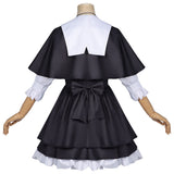Star Detective Precure Cosplay Costume Moria Luluka Black Outfit ​Adult Female Halloween Carnival Costume