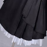 Star Detective Precure Cosplay Costume Moria Luluka Black Outfit ​Adult Female Halloween Carnival Costume