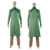 Steven Steel Cosplay Costume Green Outfit Adult Male Halloween Carnival Costume