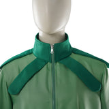 Steven Steel Cosplay Costume Green Outfit Adult Male Halloween Carnival Costume