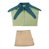 Steven Steel Cosplay Costume Green Outfit Adult Male Halloween Carnival Costume