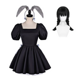 Alien Stage Cosplay Costume Sua Black Bunny Girl Dress Adult Female Halloween Carnival Costume