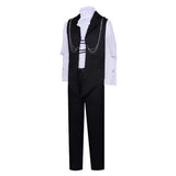 Tamon‘s B-Side Cosplay Costume Ouri Sakaguchi Black Outfit Adult Male Halloween Carnival Costume
