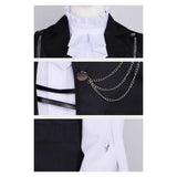 Tamon‘s B-Side Cosplay Costume Ouri Sakaguchi Black Outfit Adult Male Halloween Carnival Costume