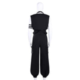 Tamon‘s B-Side Cosplay Costume Rintaro Kai Black Suit Adult Male Halloween Carnival Costume
