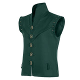 Tangled Cosplay Costume Flynn Rider Green Vest Adult Male Halloween Carnival Costume
