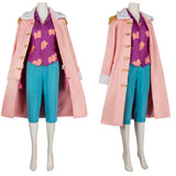 Tashigi Cosplay Costume Pink Cloak Outfit Adult Female Halloween Carnival Costume