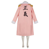 Tashigi Cosplay Costume Pink Cloak Outfit Adult Female Halloween Carnival Costume
