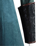 Tauriel Cosplay Costume Green Outfit Adult Female Halloween Carnival Costume