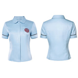 Teach You a Lesson Cosplay Costume Choi Gayoon Blue School Uniform Adult Female Halloween Carnival Costume
