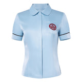 Teach You a Lesson Cosplay Costume Choi Gayoon Blue School Uniform Adult Female Halloween Carnival Costume