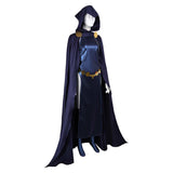 Teen Titans Cosplay Costume Rachel Roth Outfit  Adult Female Halloween Carnival Costume