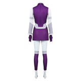 Teen Titans Cosplay Costume Starfire Purple Outfit Adult Female Halloween Carnival Costume