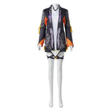 Tekken8 Cosplay Costume Ling Xiaoyu Black Outfit Adult Female Halloween Carnival Costume