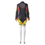 Tekken8 Cosplay Costume Ling Xiaoyu Black Outfit Adult Female Halloween Carnival Costume