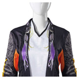 Tekken8 Cosplay Costume Ling Xiaoyu Black Outfit Adult Female Halloween Carnival Costume