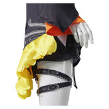 Tekken8 Cosplay Costume Ling Xiaoyu Black Outfit Adult Female Halloween Carnival Costume