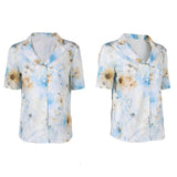 The Backrooms Cosplay Costume Mary White Printed Shirt Adult Female Halloween Carnival Costume