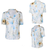 The Backrooms Cosplay Costume Mary White Printed Shirt Adult Female Halloween Carnival Costume