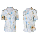 The Backrooms Cosplay Costume Mary White Printed Shirt Adult Female Halloween Carnival Costume