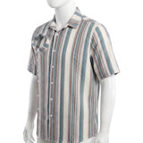 The Backrooms Cosplay Costume Pirate Clark Gray Striped Shirt Adult Male Halloween Carnival Costume