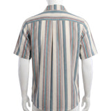 The Backrooms Cosplay Costume Pirate Clark Gray Striped Shirt Adult Male Halloween Carnival Costume