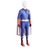THE BOYS Cosplay Costume Homelander Kids Children Blue Jumpsuit Halloween Carnival Costume