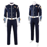 THE BOYS Cosplay Costume Torpedo Blue Navy Uniform Adult Male Halloween Carnival Costume